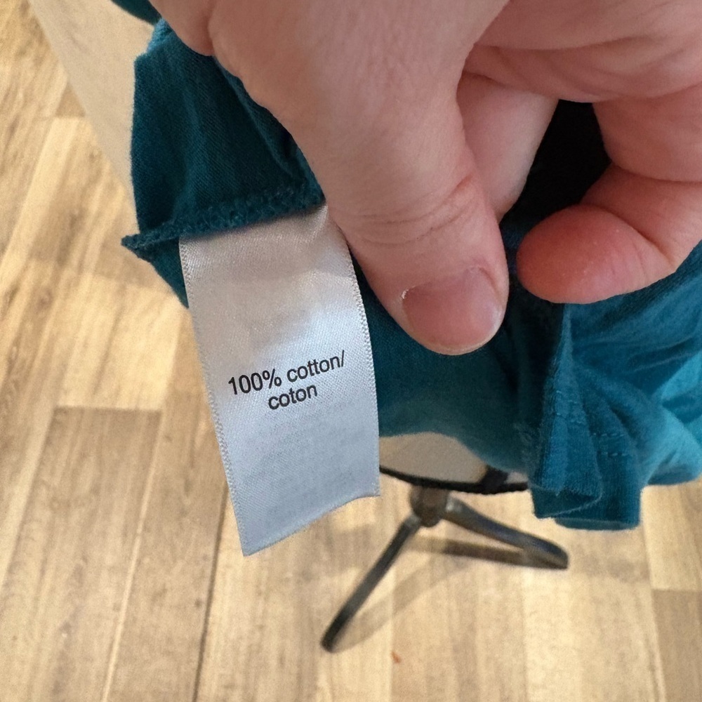 Maurices Green Relaxed Short Sleeve T-Shirt - Picture 7 of 7